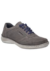 Josef Seibel Herren Schnürschuh "New Anvers 97", Gr. 40, grau, Leder, casual, Schuhe, Halbschuh, Freizeitschuh, Komfortschuh in extraweiter Form