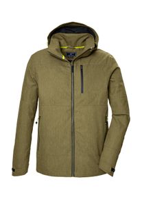 Killtec Herren Outdoorjacke "KOS 74 MN JCKT", grün, sportlich, Gr. M, Oberstoff: 100% Polyester, Futter: 100% Polyester, Jacken, wind- u wasserdicht,