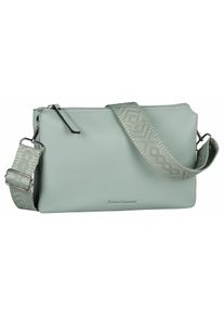 Bruno Banani Damen Clutch "Amalfi", grün, Lederimitat, unifarben, Taschen, Handtasche Damen Tasche Schultertasche