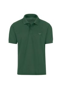 TRIGEMA Damen Poloshirt "TRIGEMA Poloshirt DELUXE Piqué", grün, Basic, Gr. XL, 100% Baumwolle, Shirts