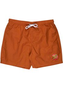 Santa Cruz Herren Badeshorts "CLASSIC DOT SWIMSHORT", braun, sportlich, Gr. XL, Obermaterial: 100% Nylon, Badehosen
