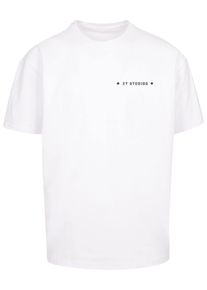2Y STUDIOS Herren T-Shirt "2Y Studios Herren MONEY NEVER LIES TEE", weiß, casual, Gr. XL, bedruckt, 100% Baumwolle, Shirts