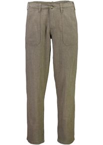 LINDBERGH Herren Leinenhose "LINDBERGH Leinenhose", grün, Gr. XL, Oberstoff: 55% Baumwolle, 45% Leinen, Hosen