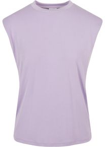 Urban Classics Herren Muskelshirt "Urban Classics Damen Ladies Modal Padded Shoulder Tank", lila, casual, Gr. XS, unifarben, 77% Modal, 23%