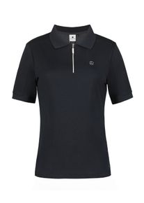 Luhta Damen Poloshirt "Luhta Polo shirt AEROLA", blau, Gr. S, 100% Polyester, Shirts