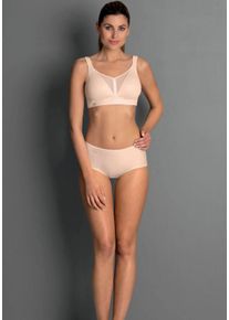 Anita active Damen Sport-BH "Air Control Delta Pad", Gr. 85, rosa, Netz, Frottee, Obermaterial: 49% Polyamid, 39% Polyester, 12% Elasthan, matt,