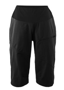 Gonso Damen Fahrradhose "Trail Shorts W", schwarz, Gr. 50, 93% Polyamid, 7% Elasthan, Hosen, Strapazierfähig und Formstabil
