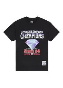 DC Shoes Herren T-Shirt "Home Run", schwarz, Gr. L, 100% Baumwolle, Shirts