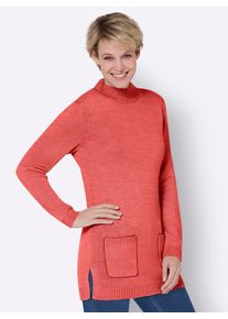 Classic Basics Damen Longpullover "Longpullover", pink, Gr. 40, unifarben, 100% Polyacryl, Pullover