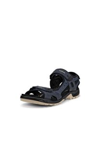 Ecco Herren Outdoorsandale "Offroad", Gr. 48, schwarz, Nubukleder, sportlich, Schuhe, Sommerschuh, Klettschuh, Outdoorschuh, in Trekking-Optik