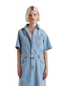 Marc O'Polo Damen Jeanskleid "aus Organic Cotton", blau, Gr. S, MARC O'POLO DENIM, unifarben, Obermaterial: 100% Baumwolle; Futter: 100% Nicht verfügbar, Kleider