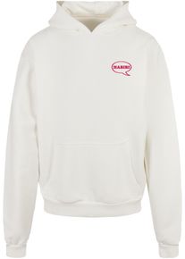 Merchcode Herren Kapuzensweatshirt "Merchcode Herren MRKEBAB Ultra Heavy Hoody", weiß, Gr. M, bedruckt, 100% Baumwolle, Sweatshirts