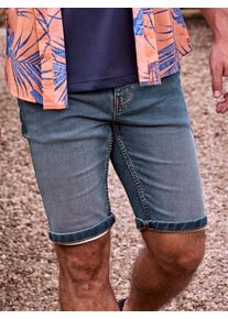 Lerros Herren Jogg-Bermudas "Lerros Bequeme Jogg-Denim Bermuda", blau, Gr. 30, 79% Baumwolle, 19% Polyester, 2% Elasthan, Hosen