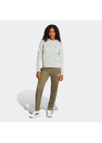 Damen Trainingsanzug "W LINEAR TS", grau, sportlich, Gr. XXL, adidas Sportswear, Obermaterial: 100% Polyester, Sportanzüge, Trainingsjacke mit