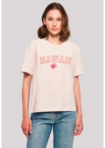 F4NT4STIC Damen T-Shirt "Hawaii", pink, casual, Gr. XS, Obermaterial: 100% Baumwolle, Shirts, Premium Qualität
