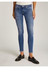 Tommy Jeans Damen Skinny-fit-Jeans "SOPHIE LW SKN", blau, casual, Gr. 34, unifarben, Denim/Jeans, Obermaterial: 98% Baumwolle, 2% Elasthan, Jeans,