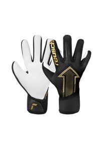 Reusch Kinder Torwarthandschuhe "Fastgrip Silver Junior", gold, sportlich, Gr. 6,5, mehrfarbig, 3% Polyamid, 52% Polyester, 45% Elastodien,