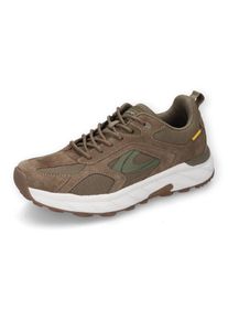 Camel Active Herren Sneaker, Gr. 40, grün, Nubukleder, Textil, sportlich, Schuhe, Chunky Sneaker, Schnürschuh, Freizeitschuh mit Schnürung