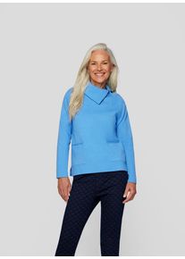 Rabe Damen Strickpullover "Pullover", blau, feminin, Gr. 40, unifarben, 50%Polyester 30%Viskose 20%Polyamid, Pullover