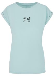 Merchcode Herren T-Shirt "Merchcode Damen Ladies K HOPE T-Shirt", blau, casual, Gr. XXXL, bedruckt, 100% Baumwolle, Shirts