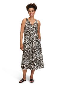 Vera Mont Damen Sommerkleid "Vera Mont Sommerkleid ohne Verschluss", braun, feminin, Gr. 46, Obermaterial: 100% Baumwolle., Kleider, Form