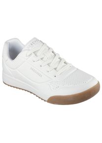 Skechers Damen Sneaker "ZINGER-THE ARWEN", Gr. 41, weiß, Lederimitat, sportlich, Schuhe, Retro Sneaker, Schnürschuh mit Memory Foam