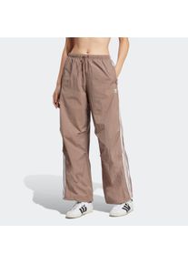 Damen Sporthose "3 S PARA PANT", braun, sportlich, Gr. L, adidas originals, Obermaterial: 100% Polyamid, Hosen