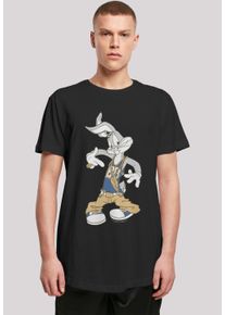 F4NT4STIC Herren T-Shirt "Looney Tunes Bugs Bunny Rapper", schwarz, casual, Gr. XXL, Obermaterial: 100% Baumwolle, Shirts, Print