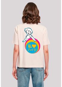 F4NT4STIC Damen T-Shirt "Heidi Kopf Motiv Heroes of Childhood", pink, casual, Gr. XXL, Obermaterial: 100% Baumwolle, Shirts, Nostalgie, Retro, Heroes