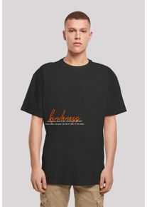 F4NT4STIC Herren T-Shirt "kindness OVERSIZE TEE", schwarz, casual, Gr. XL, Obermaterial: 100% Baumwolle, Shirts, Print