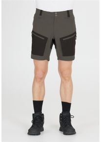 WHISTLER Herren Shorts "Kodiak", grau, sportlich, Gr. XL, mehrfarbig, 94% Polyamid, 6% Elasthan, Hosen, aus funktionalem und wasserabweisendem