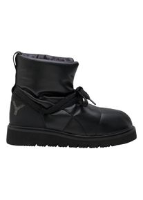 Replay Damen Schlupfboots, Gr. 37, schwarz, Lederimitat, casual, Schuhe, mit 4-cm-Keilabsatz