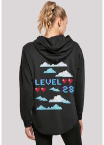 F4NT4STIC Damen Kapuzenpullover "Happy New Year Silvester 2023", schwarz, casual, Gr. S, Obermaterial: 100% Baumwolle, Pullover, Print