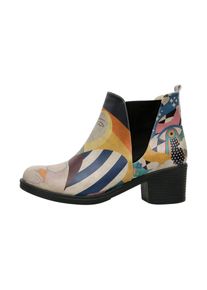 DOGO Damen Stiefelette "Eve Boots Book Club Damen Stiefel / Female", Gr. 37, beige, Lederimitat, Schuhe, Vegan