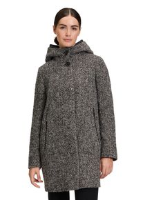 Gil Bret Damen Wintermantel, grau, casual, Gr. 42, meliert, Web, Obermaterial: 32% Baumwolle, 27% Polyester, 18% Wolle, 18% Polyacryl, 5% sonstige