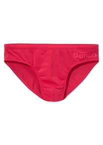 Bench. Herren Badeslip, rot, Gr. 5, unifarben, Polyamid, Badehosen, klassischer Stil, mit Innenkordel
