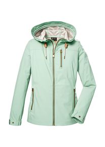 G.I.G.A. by Killtec Damen Softshelljacke "GS 24 WMN SFTSHLL JCKT", grün, sportlich, Gr. 40, G.I.G.A. DX BY KILLTEC, Oberstoff: Oberseite: 100% Polyester (recycelt),