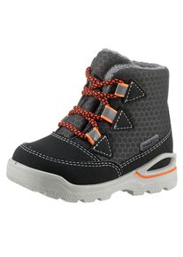 Kinder Winterboots "Emil WMS: Mittel", Pepino BY RICOSTA, Gr. 20, bunt, Textil, Lederimitat, kontrastfarbene Details, casual, Schuhe, Winterstiefel,