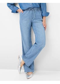 Brax Damen Röhrenjeans "Style MAINE", blau, Gr. 21, 100% Baumwolle, Jeans