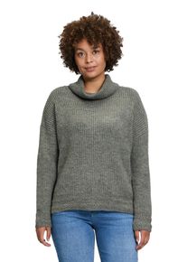Cartoon Damen Strickpullover "Cartoon Basic-Pullover mit Turtle Neck", grün, modisch, Gr. 42, Obermaterial: 70% Polyacryl, 22% Polyester, 8% Wolle.,