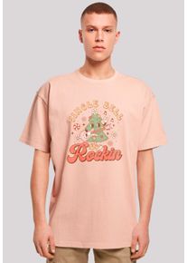 F4NT4STIC Herren T-Shirt "Jingle Bell Rockin Weihnachten", gelb, casual, Gr. XS, Obermaterial: 100% Baumwolle, Shirts, Premium Qualität,