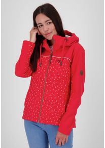 alife and kickin ALIFE & KICKIN Damen Outdoorjacke "LoraAK-B", pink, casual, Gr. L, bedruckt, Web, Obermaterial: 100% Polyester, Jacken