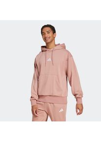 Herren Kapuzensweatshirt "M FEELCOZY HD", rosa, sportlich, Gr. L, adidas Sportswear, Obermaterial: 70% Baumwolle, 30% Polyester, Sweatshirts