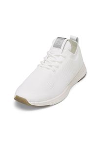 Marc O'Polo MARC O'POLO Herren Sneaker "aus recyceltem Polyester", Gr. 42, weiß, Obermaterial: 100% Polyester, unifarben, casual, Schuhe