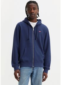 Levi's LEVI'S Herren Kapuzensweatjacke "NEW ORIGINAL ZIP UP", blau, Gr. S, Sweatware, Obermaterial: 100% Baumwolle, Sweatjacken