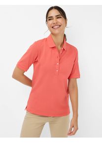 Brax Damen Poloshirt "Style CLEO", orange, Gr. 42, 97% Baumwolle, 3% Elasthan, Shirts