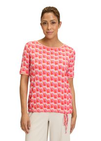 Betty Barclay Damen Kurzarmshirt "Betty Barclay Casual-Shirt mit Tunnelzug", rot, casual, Gr. 36, Jersey, Obermaterial: 95% Viskose, 5% Elasthan.,