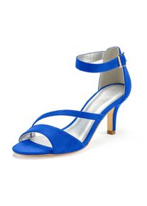 Lascana Damen Sandalette "Sommerschuh", Gr. 39, blau, Obermaterial: 100% Textilmaterial. Futter: 100% Lederimitat. Decksohle: 100% Lederimitat.