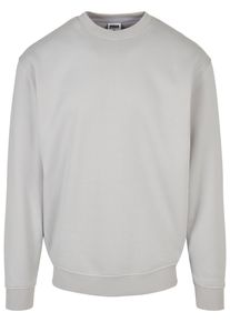 Urban Classics Herren Rundhalspullover "Urban Classics Herren Crewneck Sweatshirt", grau, casual, Gr. S, unifarben, 65% Baumwolle, 35% Polyester,