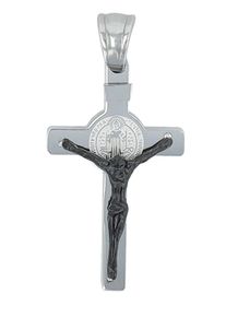 Adelia´s ADELIA ́S Damen Ketten-Anhänger "Neuheit 2025 - stylischer Kreuz Anhänger aus Edelstahl", Edelstahl, gold, Edelstahl, Schmuckanhänger